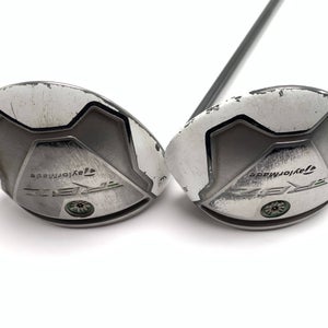 TaylorMade RocketBallz 3 & 5 Fairway Wood Set 15* 19* RBZ Matrix Ozik Mens LH