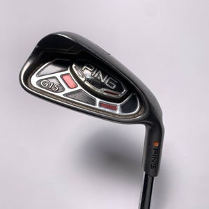 Ping G15 Single 7 Iron Orange Dot AWT Regular Steel Mens RH Midsize Grip