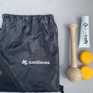 Just Gloves Pro Soft Glove Conditioner and Mallet (Used)