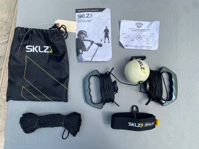 Skilz Zip-N-Hit Pro Batting Swing and Hit Trainer (Used)