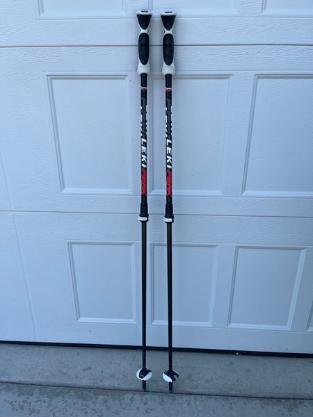 Adjustable Size Leki Peak Carbon Varid