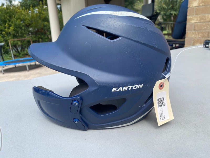 Blue Easton Elite X 6 1/2 - 7 1/8 Batting Helmet