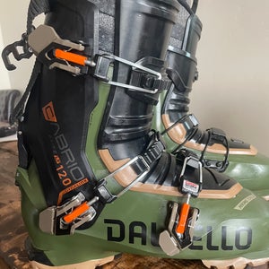 2024 -27.5 Men's Dalbello CABRIO MV FREE 120 Alpine Touring Ski Boots ( boot sole 318mm) used