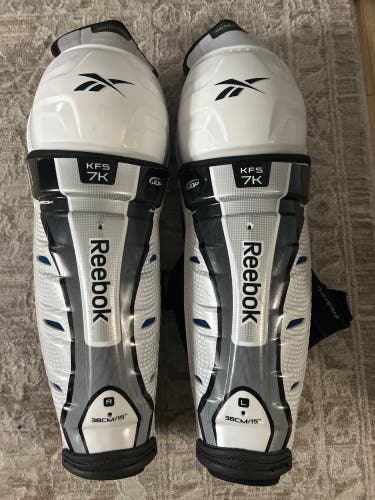 Senior Reebok 7K 15" Shin Pads (New)