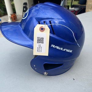 Blue Rawlings RCFH 6 1/2 - 7 1/2 Batting Helmet (Used)
