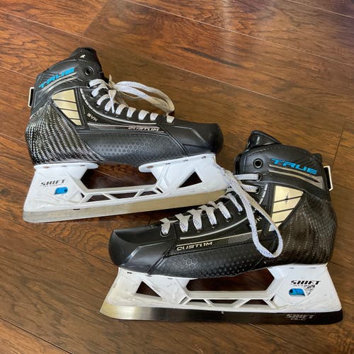 Pro Stock True Custom Goalie Skates - Size ~10D