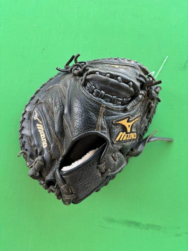 Black Mizuno Prospect Series PowerClose RH Catcher's Baseball Glove 31.5"