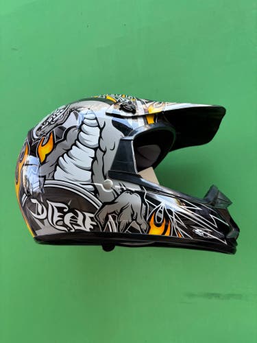 Youth Large HJC Deaf Bike Helmet