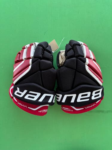 Red Senior Bauer Vapor X Lite Gloves 13"