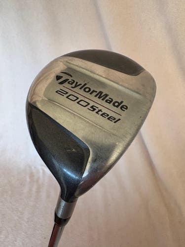 Men's TaylorMade 200 steel Right Handed Fairway Wood Regular Flex 7 Wood (Used)