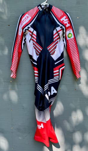 Men's XL Helly Hansen USA Downhill Ski Suit (New without tags) FIS Legal