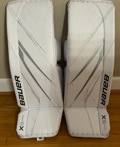 35" Bauer Vapor X5 Pro Goalie Leg Pads (Used)