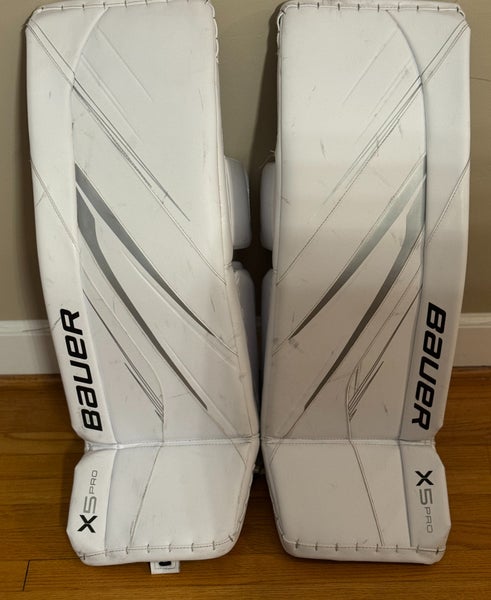 35" Bauer Vapor X5 Pro Goalie Leg Pads (Used)