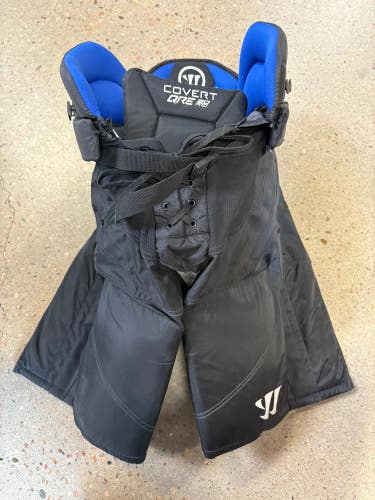 Black Senior Large Warrior Covert QRE20 pro Hockey Pants (Used)