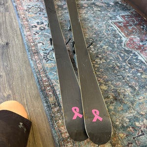 Women's 2008 K2 t nine 152 cm Skis With Bindings (Used)