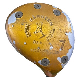 Ping Zing Blonde Karsten 7 Wood RH Men's JZ Stiff Steel 41" Vintage Dylagrip HC