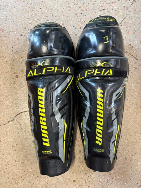 Senior Warrior Alpha QX3 Shin Pads 16" (Used)