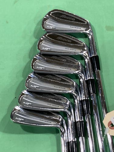 Men's Mizuno MP-58 Iron Set Right Handed Regular Flex Steel Shaft (Used)
