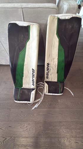 2024 Small Bauer Supreme Shadow Goalie Leg Pads (Used)