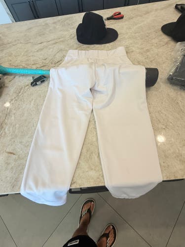 Brand new Dirty Mids XS white baseball pants