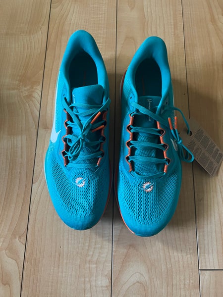 Nike Air Zoom Pegasus 41 Miami Dolphins Running Shoes FZ5082-300 Size 11