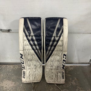 34" CCM Extreme Flex 4 Goalie Leg Pads Pro Stock (Used)