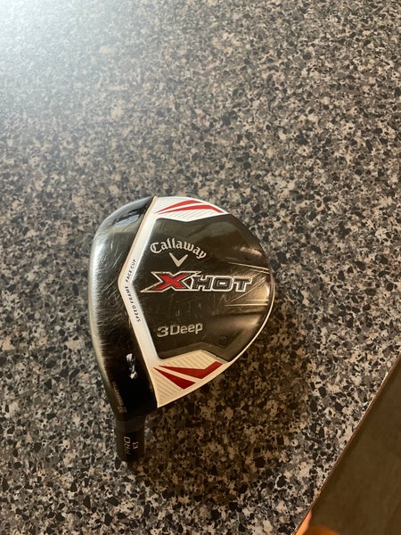 Callaway X Hot 3 Deep Left Hand Fairway Wood 3 Wood (Used)