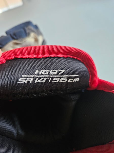 CCM HG97 Gloves 14" Pro Stock (Used)