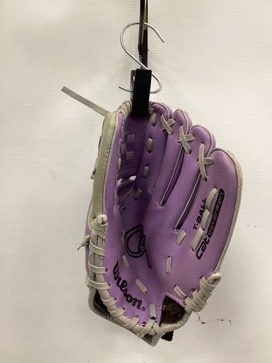 Used Wilson CAT BB/SB Glove T-ball Purple 10" 11851-S000037692