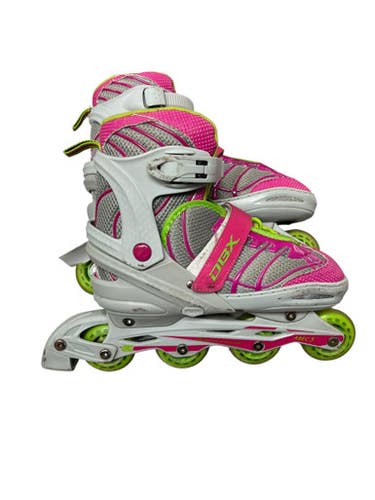 Used DBX ADJ Senior Roller Quad Skates Pink Adjustable 11833-S000165878