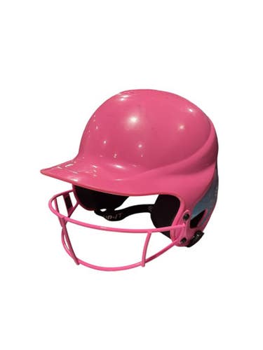 Used RIP-IT PINK HELMET Batting Helmet w/Mask Pink One Size 11834-S000040187