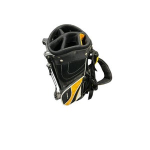 Used Maxfli YELLOW/BLACK STAND BAG Jr Stand Bag Black 11834-S000040171