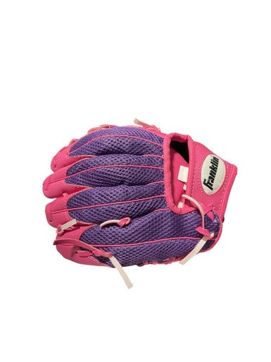 Used Franklin PINK TBALL GLOVE BB/SB Glove T-ball Pink 9 1/2" 11834-S000040184