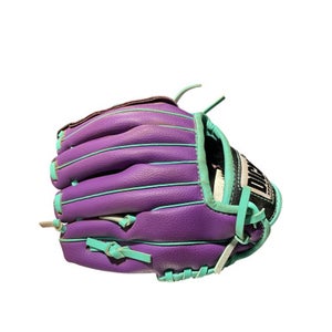 Used DICKS PURPLE TBALL GLOVE BB/SB Glove T-ball Purple 8" 11834-S000040182