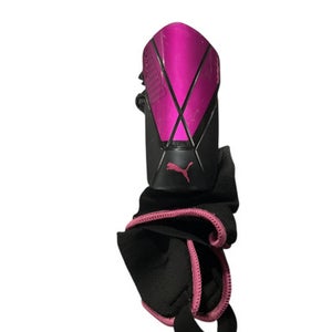 Used Puma Soccer Shin Guards Youth Purple XS 11834-S000040153