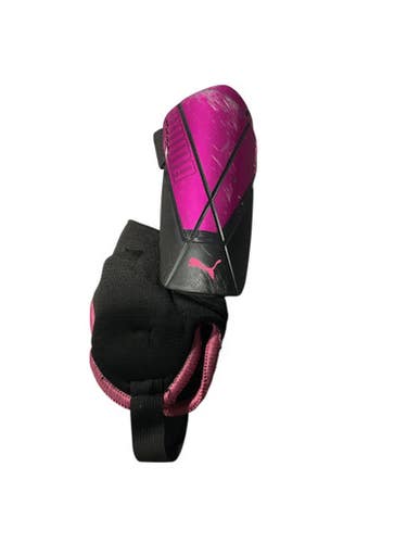 Used Puma Soccer Shin Guards Youth Purple SM 11834-S000040150