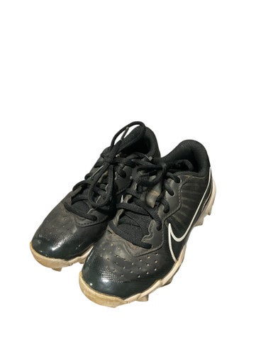 Used Nike DIAMOND CLEATS BB/SB Cleats Black Youth 12.0 11834-S000040141