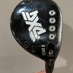 Used Men's PXG 0341 X Gen2 Right Handed 3 Wood | Stiff Flex | HZRDUS Smoke Graphite Shaft