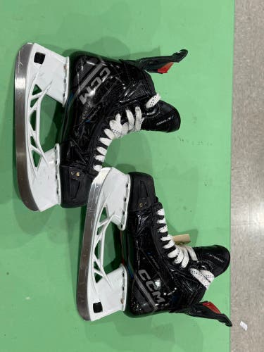 Used Intermediate CCM JetSpeed FT690 Hockey Skates Size 6 | STEP Steel Included