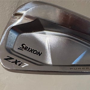 Men's Srixon ZXi7 Right Handed Iron Set Stiff Flex Steel Shaft (Used)