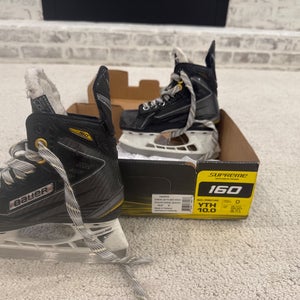 Bauer Supreme 160 Hockey Skates Regular Width 10 (Used)