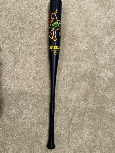 2025 Combat MFG Spec A1 Alloy BBCOR Certified Bat (-3) 29 oz 32" (Used)