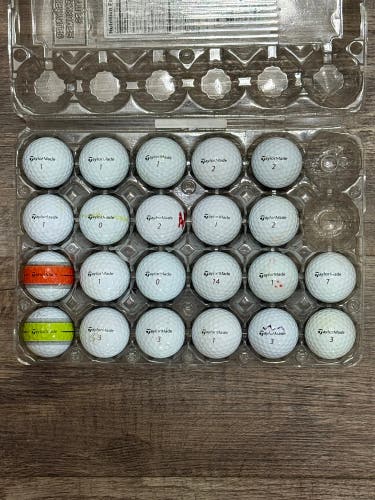 22 TaylorMade Tour Response Golf Balls