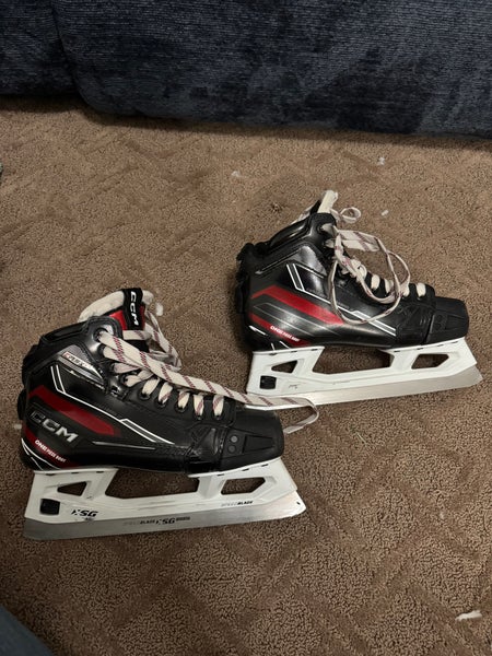 CCM EFLEX 6.9 Hockey Goalie Skates Regular Width Size 5 (Used)