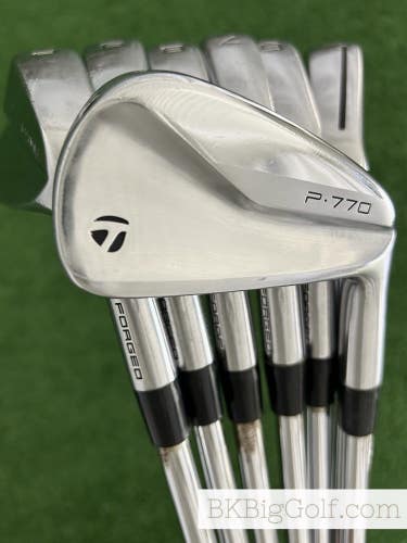 Taylormade P770 / P7MC / P7MB Forged Combo Iron Set 4-P / KBS Tour 120 Stiff