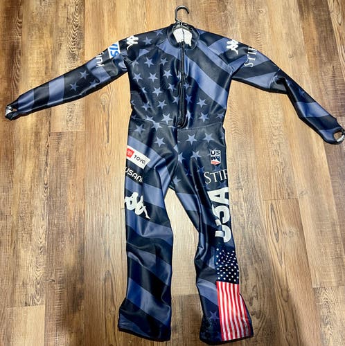 Kappa US Ski Team Alpine Race Ski Suit - (Medium) used FIS Legal