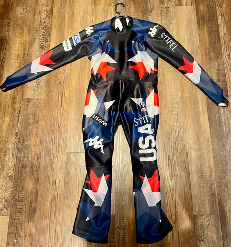 Kappa US Ski Team Alpine Ski Race Suit - Unisex (Medium) (Used) FIS Legal