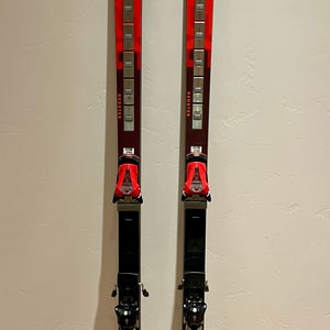 Atomic Redster SG FIS Size-212cm Radius-45M Used - w/ ICON 24 Bindings