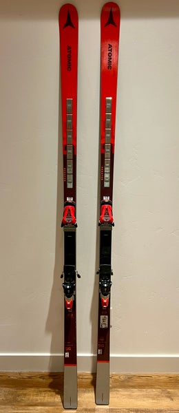 Atomic Redster SG FIS Size-212cm Radius-45M Used - w/ ICON 24 Bindings