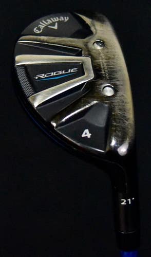 CALLAWAY ROUGE 4-HYBRID LOFT: 21 FLEX: STIFF LENGTH: 41 IN RIGHT HANDED